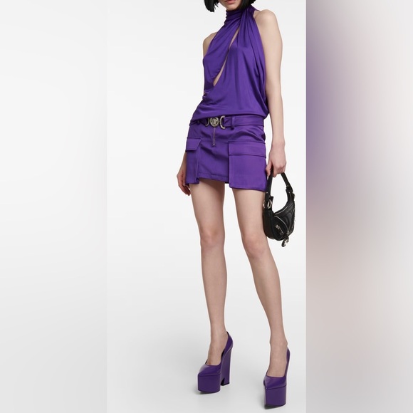 Authentic Versace Tempest leather platform pumps - Picture 6 of 6